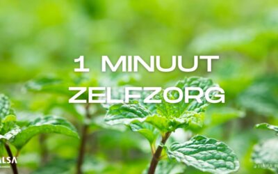 Moe of vol hoofd? 1 minuutje zelfzorg